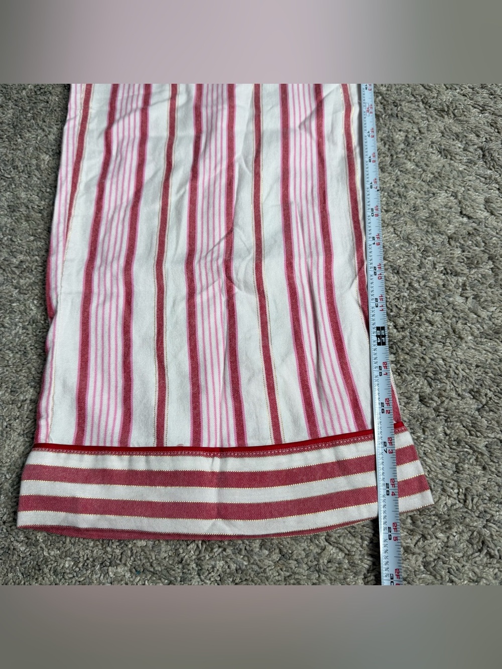Victoria's Secret VICTORIA Pink CANDY CANE Holiday FLANNEL PAJAMAS Medium Short - Picture 12 of 16